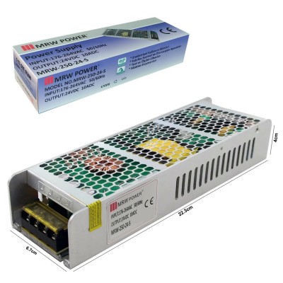 MRW-250-24-S 10 A LED TRAFO